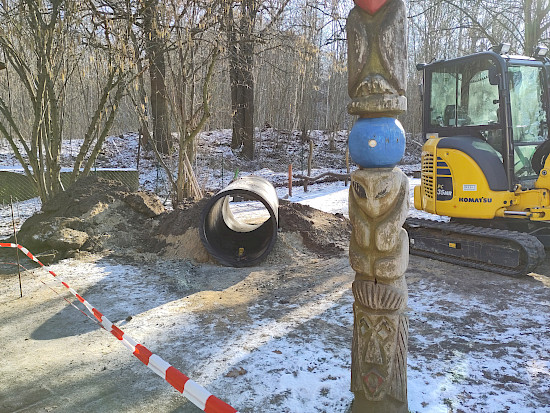 Die Bauarbeiten beginnen im Winter