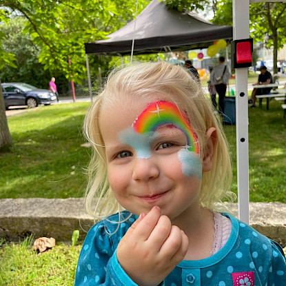 Das 1. Potschappler Stadtteilfest - wir waren mit unserem Förderverein dabei