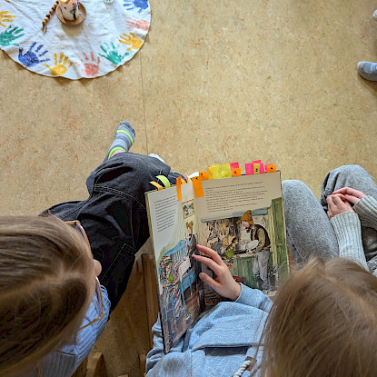 Vorleseaktion der Grundschüler