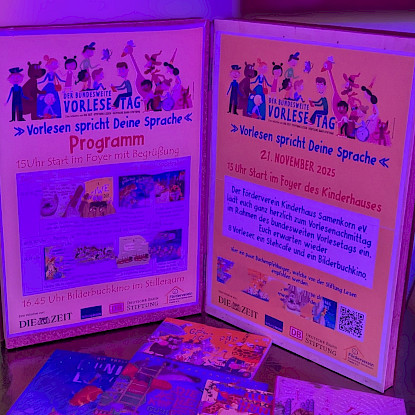 Bücherschätze beim Vorlesetag