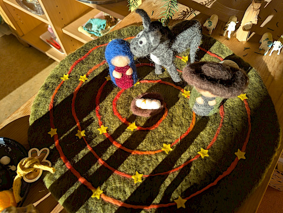 Der Krippenweg der Bärengruppe